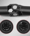 Heavy Duty 96mm Single Three Quarters Inch Round U Joint Shaft Black Steering Joint Universal Joint Coupler Chrome Steel Automotive OEM Matched