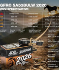 Specifications of Beefy 34Kg Low Profile RC Servo Motor With 16.8V Direct Power Waterproof Programmable Brushless Smart Servo SA53BULW 2026