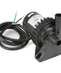 Pro Grade Variable Speed Hot Tub Circulation Pump With Heavy Duty Build And Extended Wiring For Silent Run And No Sweat Upkeep On Most Common Hot Water Jets And Spa Systems in black with wires.