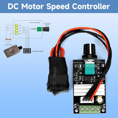 12V DC Worm Gear Motor With 12 Rpm Low Speed High Torque 70 Kg Cm Self Locking Reversible Gearbox PWM Speed Controller