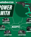 Cordless 18V Drywall Screw Gun Tool Body Only Accepts 18V Or 36V Batteries No Battery MultiVolt Ready with battery options