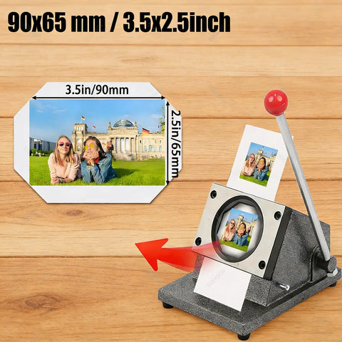 DIY Fridge Magnet Maker Kit Turns Your Favorite Photos Into Dope Custom Refrigerator Magnets In Seconds with cutter and magnet