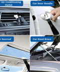 White Lithium Grease 50ml Go-To Multi Purpose Lubricant on car air conditioning outlet, door handle, sunroof, hood brace