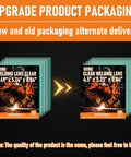 Real Deal Clear Welding Helmet Lenses Replacement Cover Universal Fit Heavy Duty Pack Of 20 comparison of new and old packaging