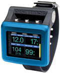 Wrist Dive Computer With Bungee Straps For Deep Sea Adventures Pro Grade Full Color TFT Display On A 2.2 Inch Screen With 320 By 240 Res