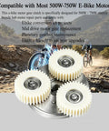 Ebike Motor Clutch Assembly 36T Nylon Planetary Gear Set With 88mm Clutch And 15mm Inner Diameter, ideal for ebike conversion kits.