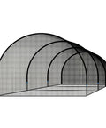 30Ft Portable Baseball and Softball Batting Cage for Backyard Drills, Easy Setup Pitching Net with durable polyester mesh and fiberglass poles.
