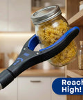 34 Inch Extra Long Reacher Grabber With Foldable Gripper And Rotating Jaw For Easy Pickup A Handy No Sweat Long Reach Tool For Home And Kitchen Mobility Aid To Reach High Or Low Items Without Straining lifting jar in kitchen