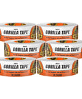 White Duct Tape 1.88 In X 30 Yd Pack Of 6, Triple Layer Strength, UV Resistant, Will Not Yellow Outdoors, displayed in packaging