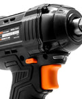 Brushless Cordless Impact Wrench With 20V Max Power 2.0Ah Li Ion Battery And Charger Delivers Up To 3400 Impacts And 2300 RPM