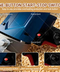 Beefy Portable Grain And Particle Conveyor With Electric Auger High Suction 2500W 1.5M Reach buttons detail