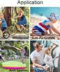 Collage of kids in activities showing use of 4 Pack Kids Science Goggles Lightweight Polycarbonate Lenses And PVC Frame Eye Protection