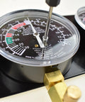 Universal Vacuum Carburetor Synchronization Balancer Gauge Kit For Motorcycles And Auto Vacuum Systems Easy Install Carb Synchronizer Tool For 2 To 4 Carb Setups Compatible With Most Bikes And Cars, close-up gauge