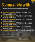 Compatible with Honda Ridgeline models 2006-2011 showing power steering pump application options.