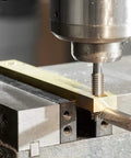 3/8-16 Plug Tap And 5/16 Inch Drill Bit Combo Set For Fast Clean Holes And Precise Right Hand Threads in use on metal