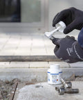 Applying Anti Seize High Tech Metal Free Assembly Paste For Clean DIY And Pro Use NSF Certified Prevents Seizing And Corrosion Safe