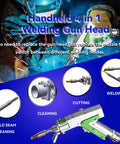 Hardcore 3000W Handheld Laser Welder 4 In 1 Pro Cutting And Cleaning Machine With Double Wobble Tech And Dual Wire Feeder built for versatile welding, cutting, and cleaning tasks.