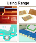 Single Sided Copper Clad PCB Laminate Board FR4 Glass Fiber 150 X 100 X 1mm Pack Of 5 for DIY electronics prototyping teaching