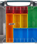 I Boxx 72 10 Set For Click And Go Storage System Blue With 10 Piece Organizer Thick Drawer For L Boxx 3D Transparent Lid