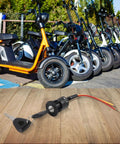 Durable Ignition Switch Lock Replacement For E Bikes Electric Scooters And Tricycles With 2 Wire Key Start Plastic Metal Build