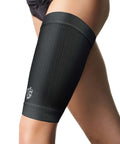 Graphene Thigh And Hamstring Compression Sleeve For Quad Strain Relief Groin Comfort And Athletic Recovery, size small