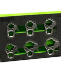 VIM Tools 5-Piece SAE and Metric Flare Nut Wrench Set