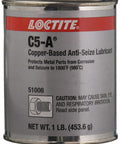 Copper Based Anti Seize Lubricant For Gear And Bolts LB 8008 C5A With Copper And Graphite Suspension Handles Heat From Minus 20 Degrees Fahrenheit To 1800 Degrees Fahrenheit 1 Lb Can Protects Metal Parts From Rust And Seizing product image