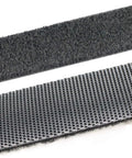 Close-up of Double Sided Hook And Loop Cable Tie Tape Three Quarters Inch Wide 25 Yard Roll For Power Wire Management Durable Nylon