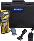 Top Shelf Portable Color Label Maker Kit With Rugged Carrying Case And Fast Swap Battery for easy wire tagging setup.