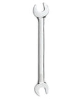 Westward Open End Wrench with Satin Chrome Finish for Pros