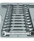 GEARWRENCH Metric 12-Point Ratcheting Wrench Set 12-Piece