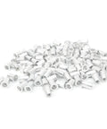Aluminum Pull Rivet Nuts 100 Pcs Pack M10 Flat Head Vertical Rivnut Inserts for metal plates automotive aviation railway projects