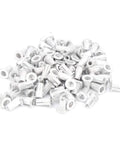 100 Pcs Aluminum Rivet Nuts M3 Flat Head Pull Rivet Nut Assortment Kit Pro Grade In Plastic Box For Metal Panels, Automotive, Aviation, And Rail Applications For DIY Projects, Marine, Industrial, And Workshop Use