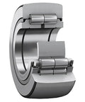 Cross-section of NURT45R Crowned Yoke Roller Bearing -45x85x32mm, showing inner workings and steel construction.