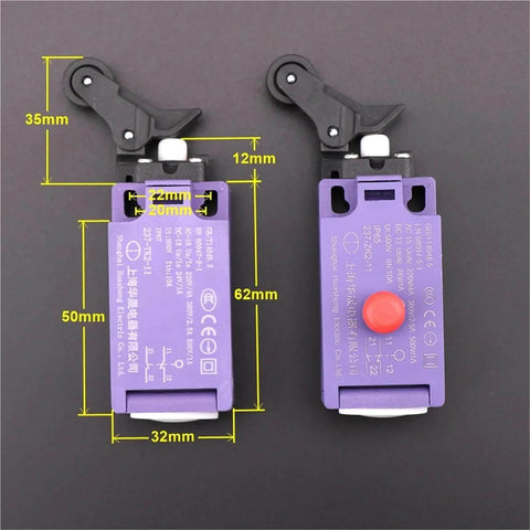 Elevator Speed Limiter Buffer Tension Wheel Switch With Manual Reset And Automatic Reset, Models 237 TK2 11 And 237 ZK2 11, detailed view