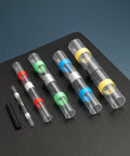 Color-coded wire ferrules from Super Handy 300 Piece Wire Ferrule Kit With Insulated Cord Pin End Terminals And Crimp Connectors.