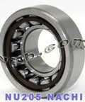 NU205EGBNLS Nachi Cylindrical Bearing - 25x52x15mm - Japan Made - Buy Bearings online - Fast US Shipping