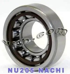 NU205EGBNLS Nachi Cylindrical Bearing - 25x52x15mm - Japan Made - Buy Bearings online - Fast US Shipping