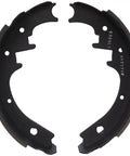 1999 Pontiac Sunfire Rear RS553 Drum Brake Shoe Set, 1 Set, rear brake shoe with detailed shoe alignment holes.