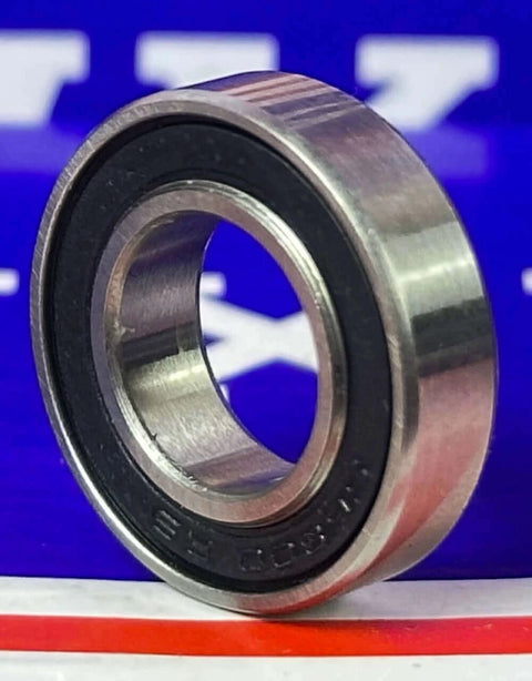 6800-2RS Hybrid Ceramic Bearing 10x19x5mm Si3N4 Stainless Steel side view, showing sealed design and smooth finish.