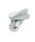 Self Adhesive Caster Wheel Set Four Pack Heavy Duty Swivel Caster with 360 Degree Rotation, metal base, adhesive mount visible