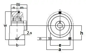 SUCPAS208-24-PBT Stainless Steel Tapped Base 1 1/2 Mounted Bearing - Buy Bearings online - Fast US Shipping